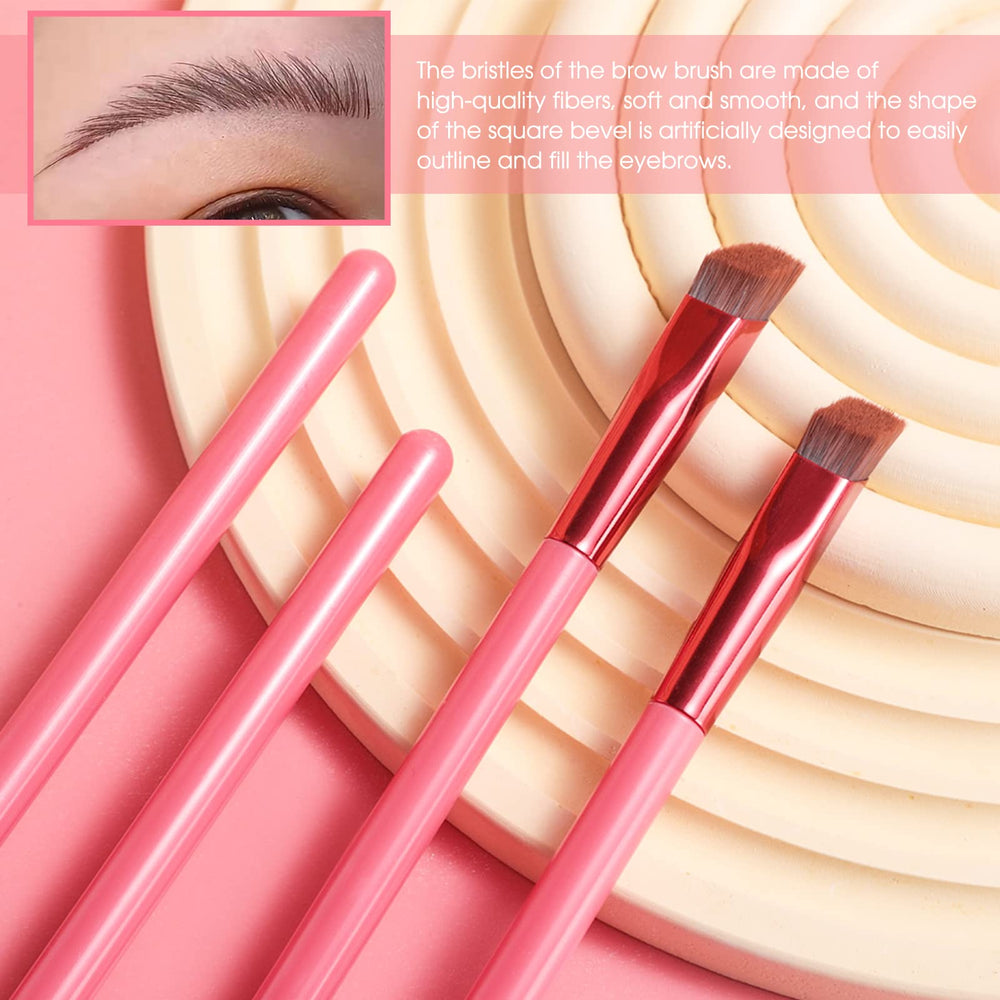 LSxia brow brush cruelty free material and residue free design
