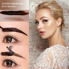 LSxia brow gel brown shade for natural look.