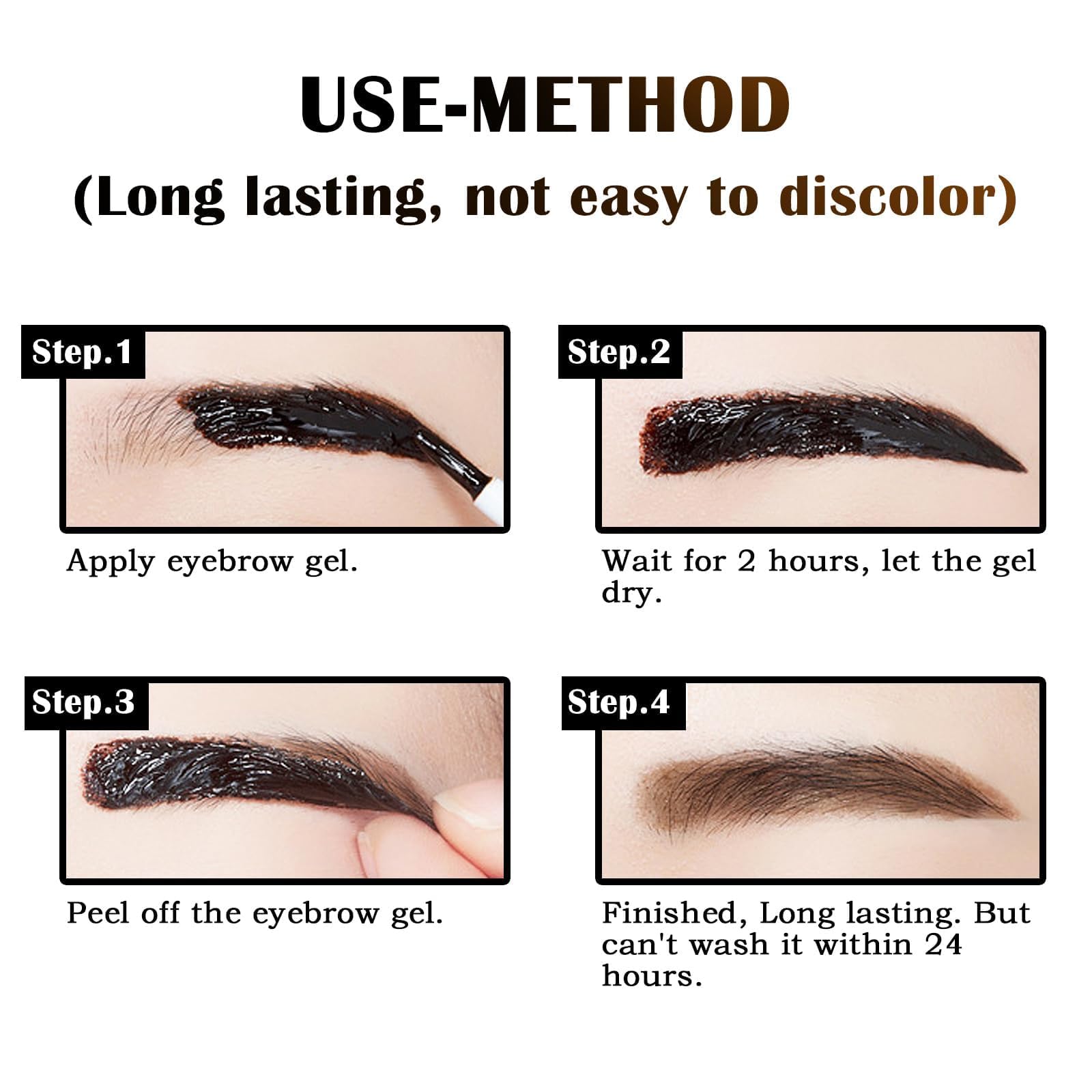 LSxia dark brown shade for bold brows.