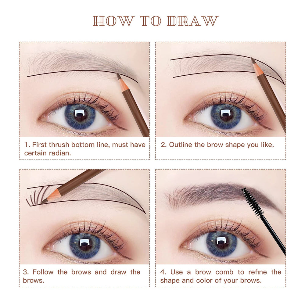 LSxia spoolie brush neatens and blends brows