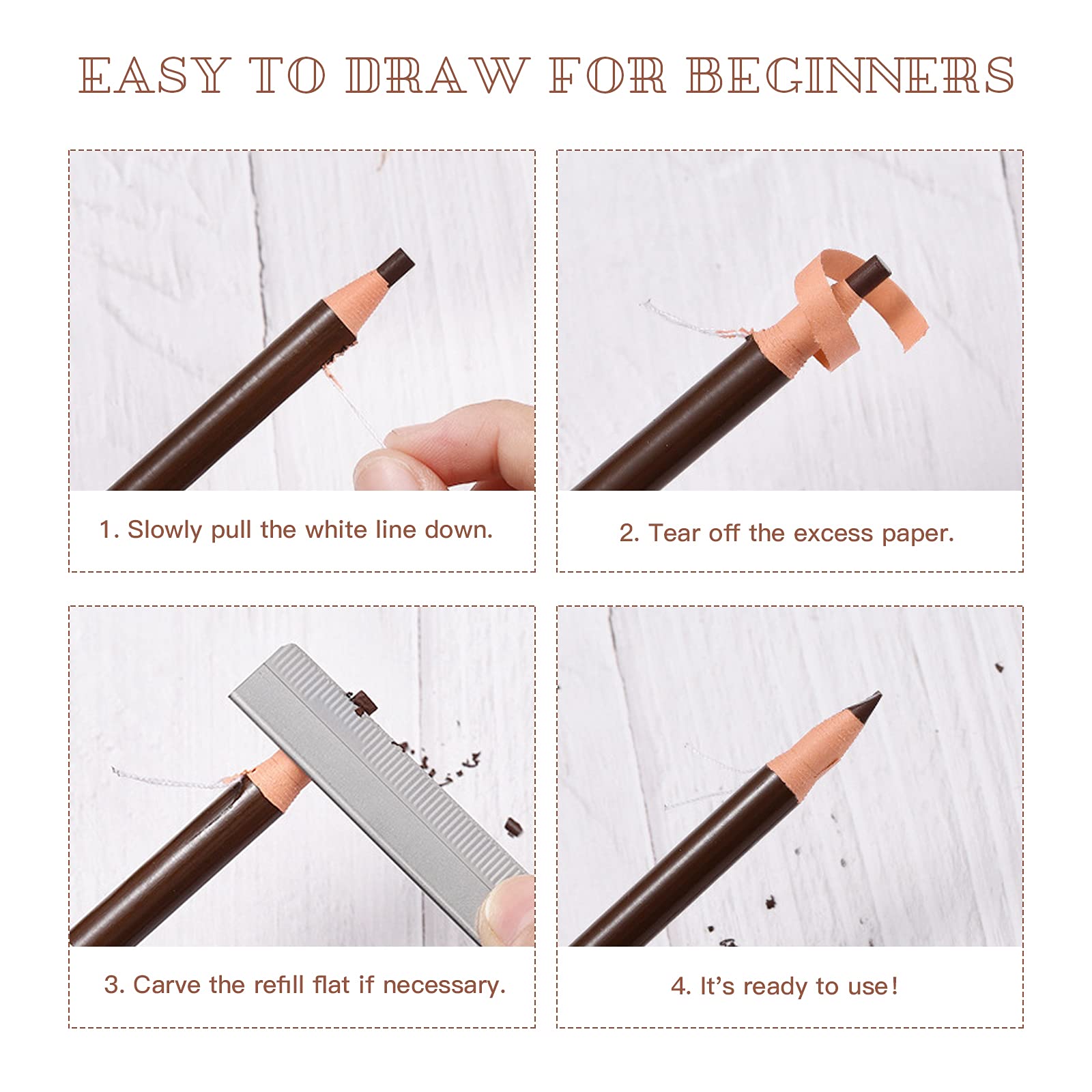 LSxia trimming blades sharpen pencils to the preferred angle