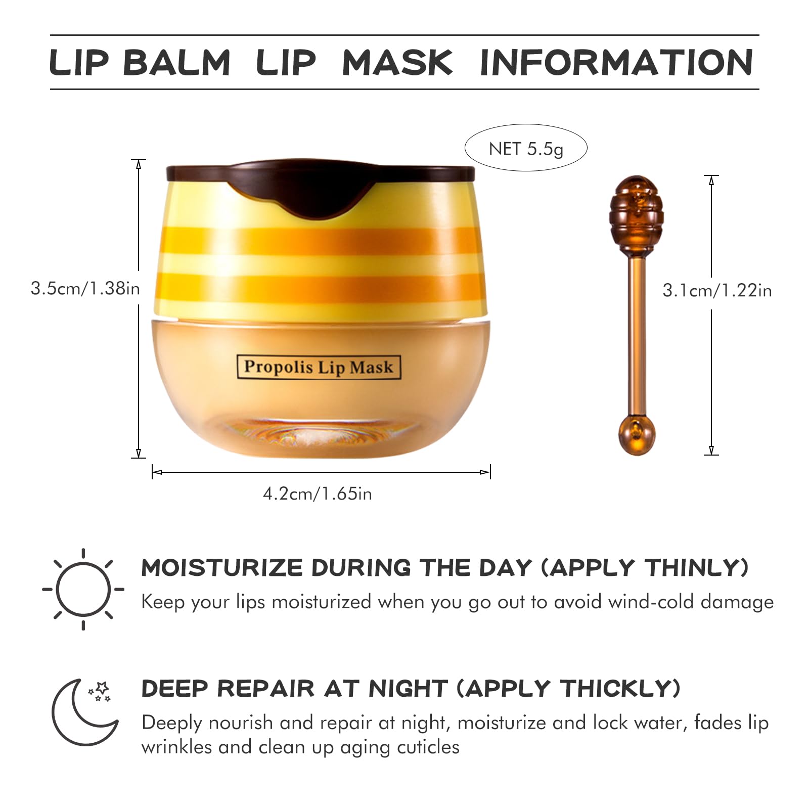 LSxia strawberry lip mask pot with refreshing scent and hydration boost.