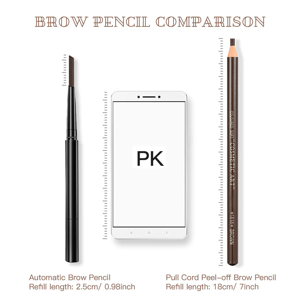 LSxia waterproof eyebrow pencil stands up to sweat for lasting definition.