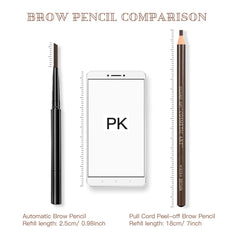 LSxia waterproof eyebrow pencil stands up to sweat for lasting definition.