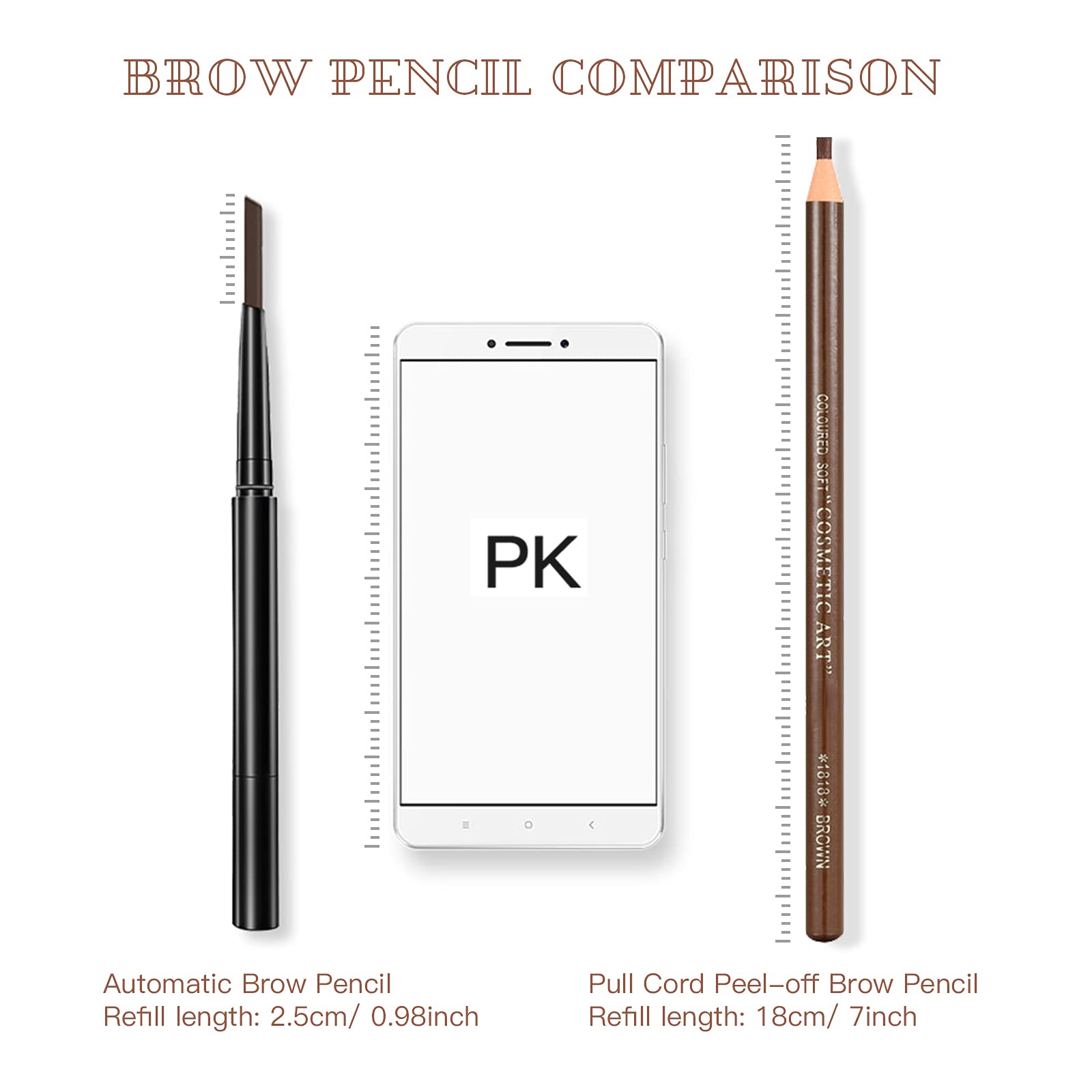 LSxia white eyeliner pencil adds brightening contrast to eyes