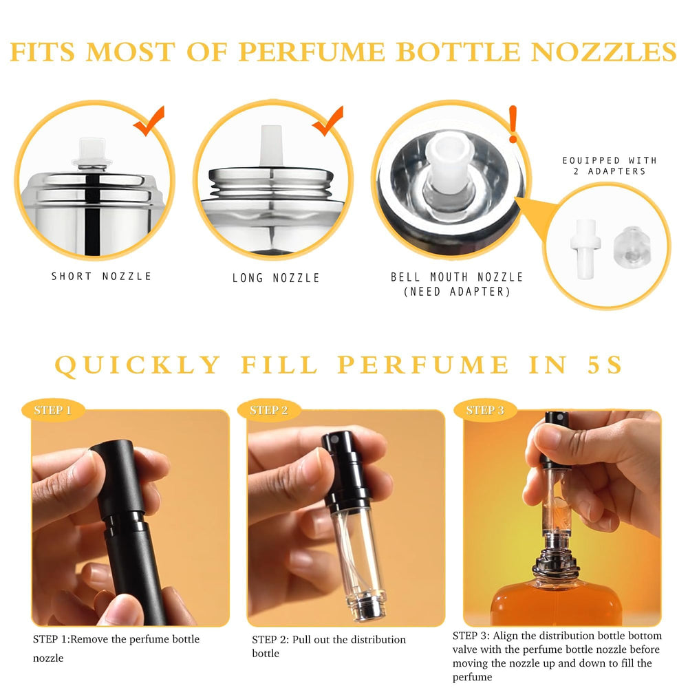 LTBL leakproof seal with silicone and copper base reduces fragrance leakage.