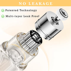 LTBL nano-mist spray head delivers a delicate, efficient fragrance mist.