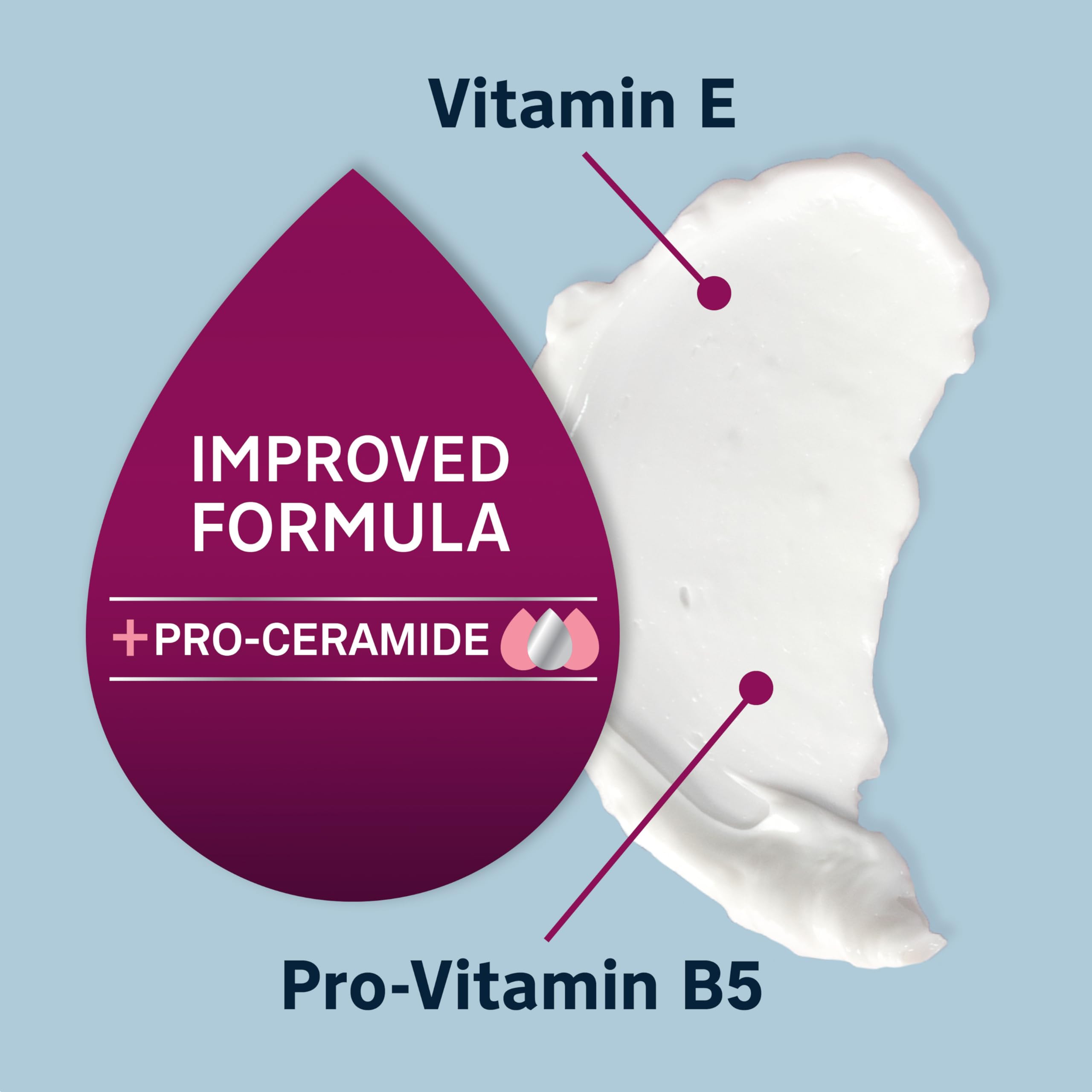 Lubriderm Advanced Therapy fragrance-free lotion being applied to sensitive skin for comfort.