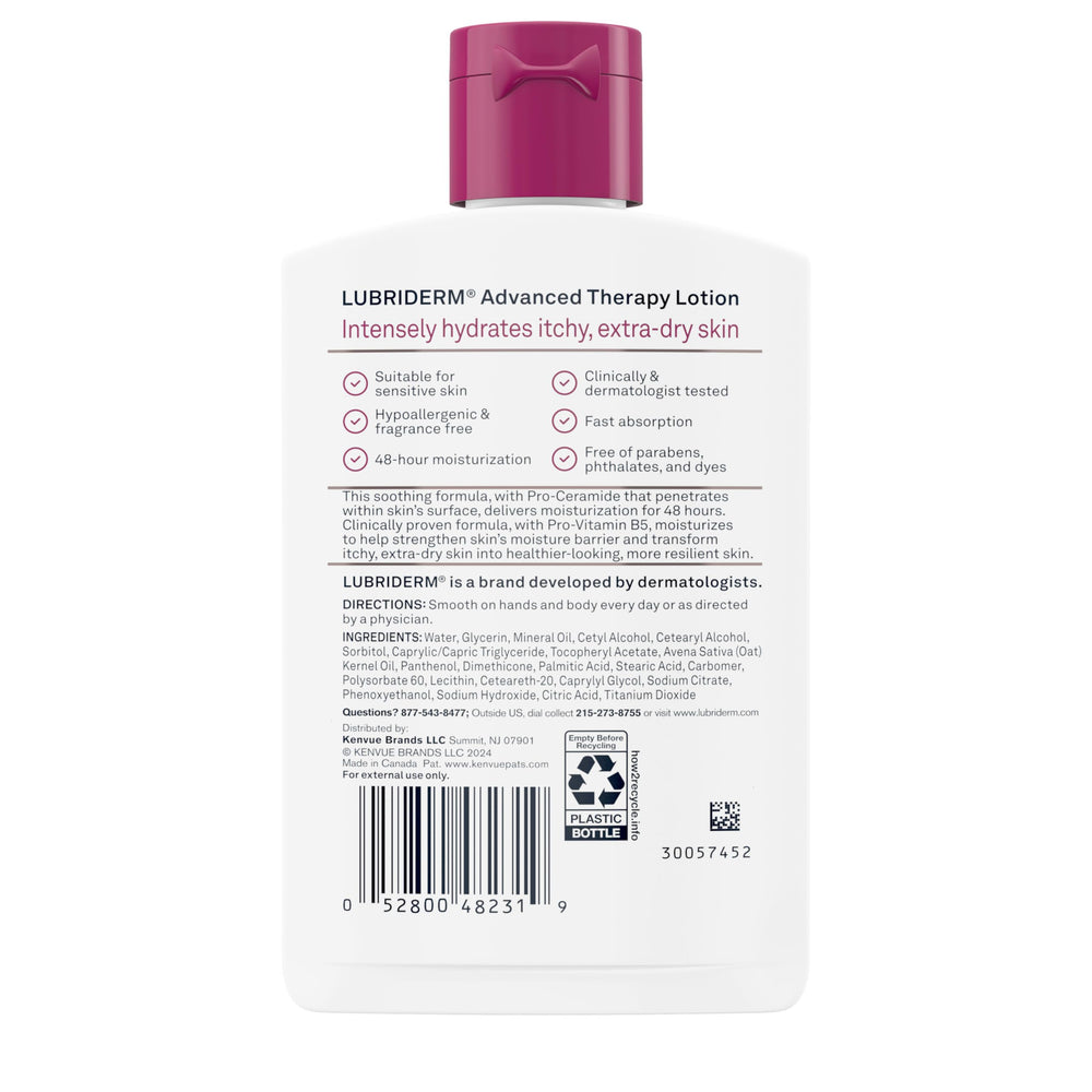 Hypoallergenic fragrance-free formula label emphasizing sensitive skin benefits