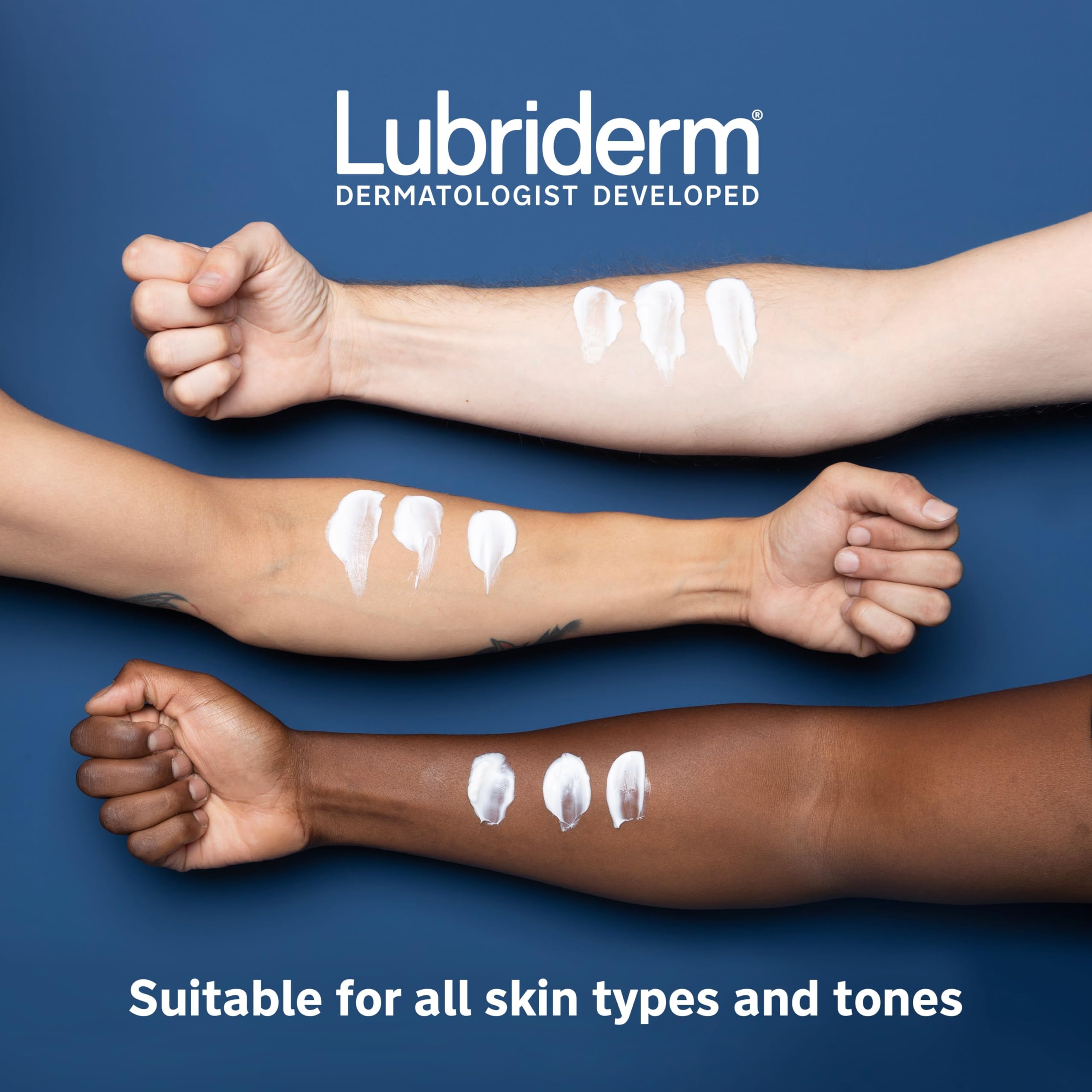 Packaging detail of the 6 oz Lubriderm Advanced Therapy bottle