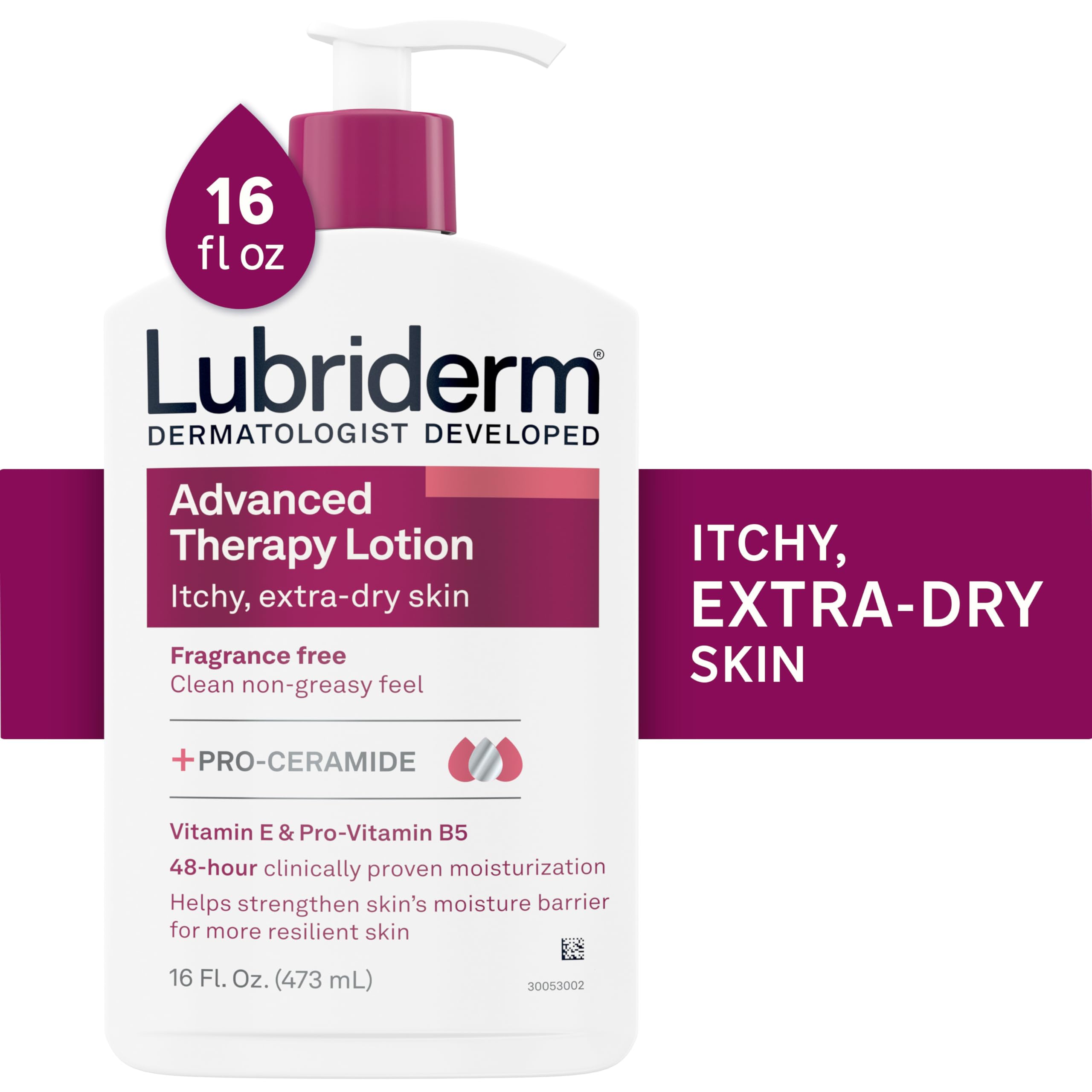 Dermatologist-developed formula is fragrance-free and suitable for sensitive skin.