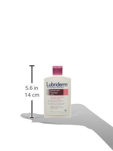 Lubriderm Advanced Therapy lotion for daily use delivering hydration.