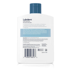 Lubriderm Daily Moisture skin close-up showing creamy texture