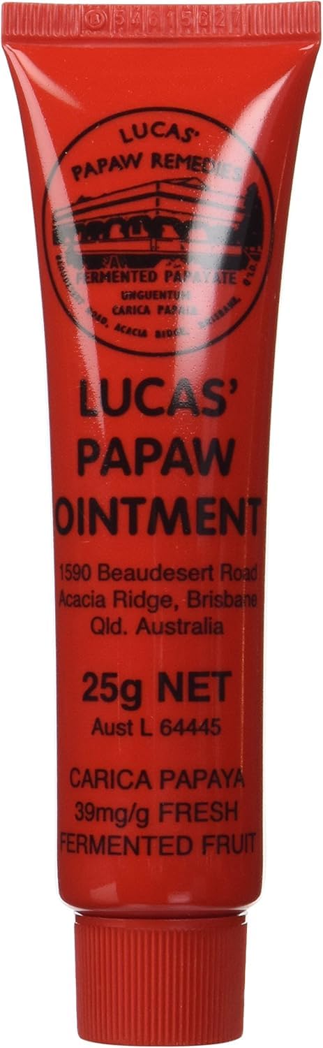 Lucas Papaw Ointment 25g tube front view for versatile skin care