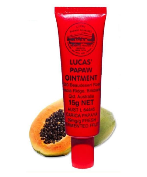 Lucas Papaw Ointment travel-size tube ideal for everyday care.