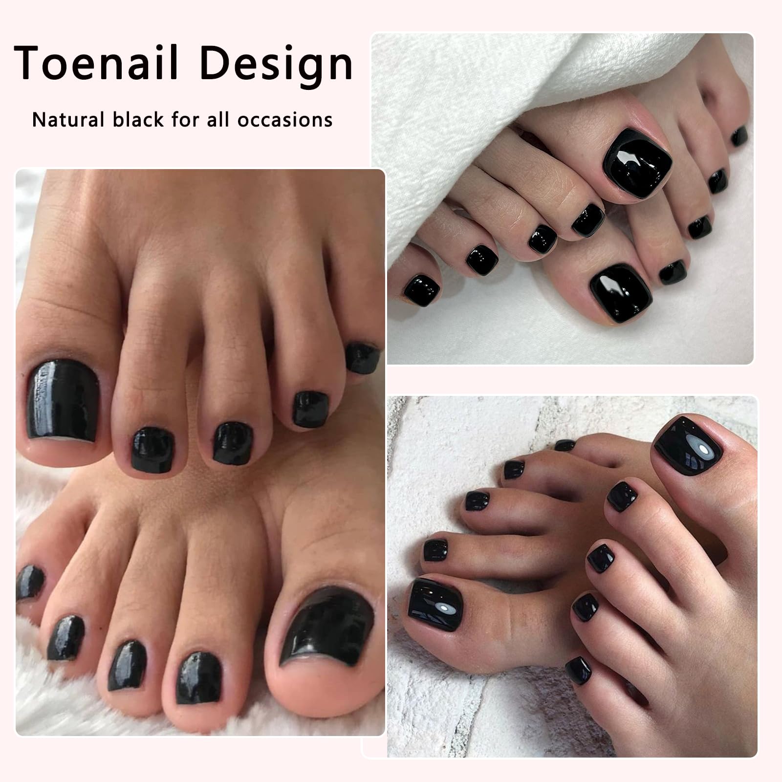LuckForever 12 sizes fit most toes for comfortable at-home pedicures.