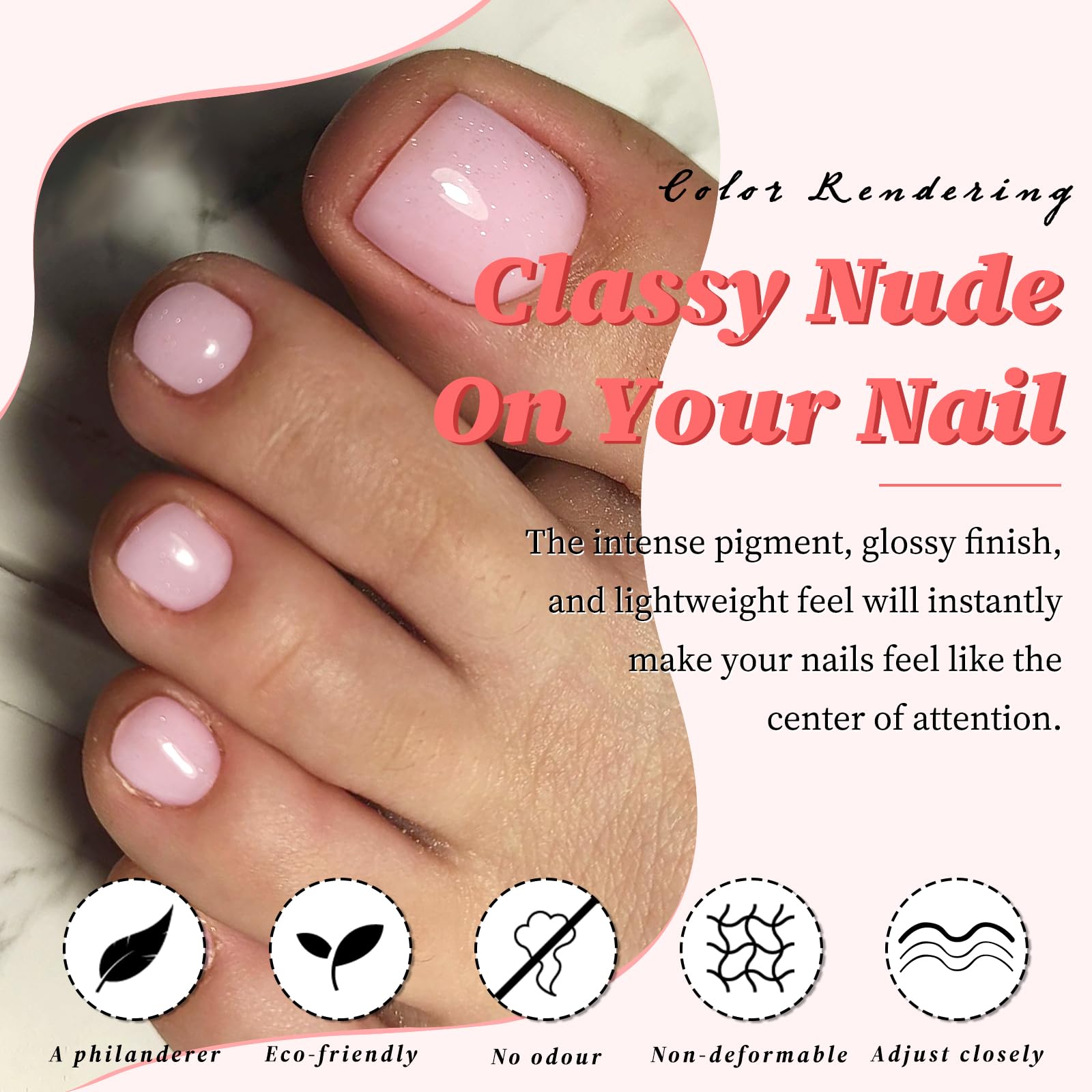 LuckForever nail file and stick for easy shaping and tidying nails