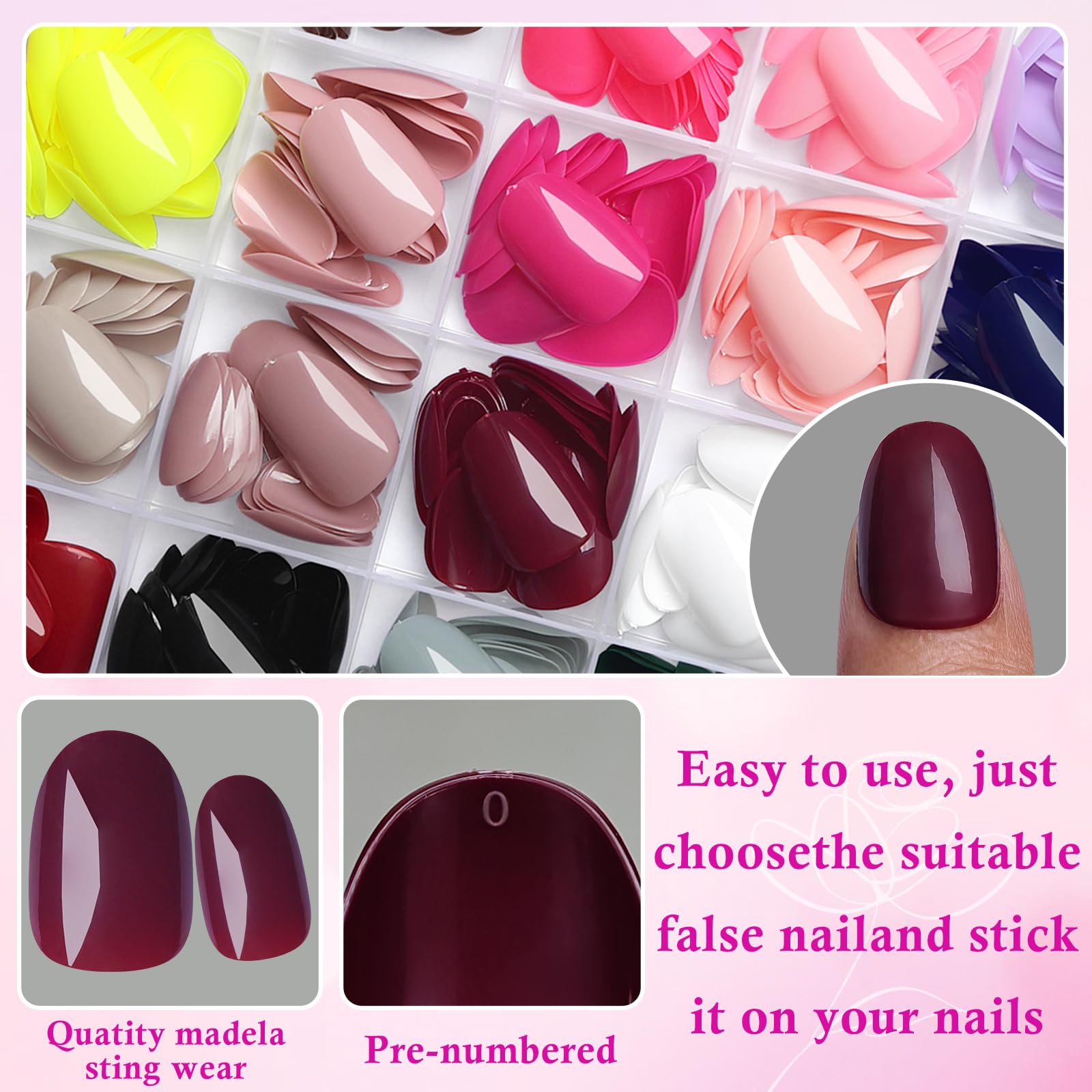 LuckForever included file and stick simplify shaping and prepping nails.
