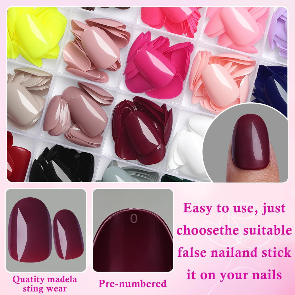 LuckForever included file and stick simplify shaping and prepping nails.