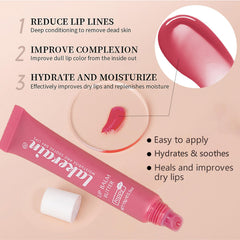 LuckNest lip-glow-oil shows a non-sticky shine with lasting moisture.