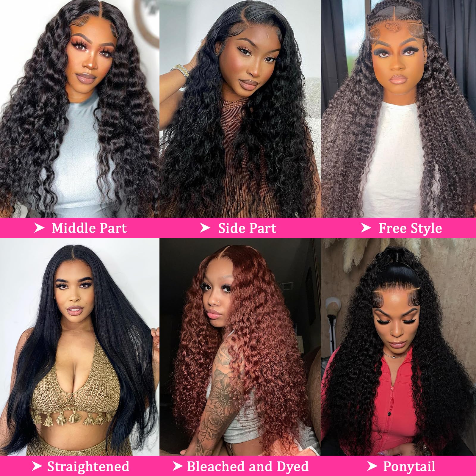 Lucksee wig ready to dye and style with 15A raw hair
