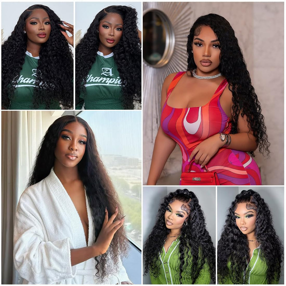 Lucksee wedding-ready deep wave wig for elegant looks