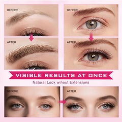 Lucky Cat Lash Lift Kit tools laid out for precise at-home perm