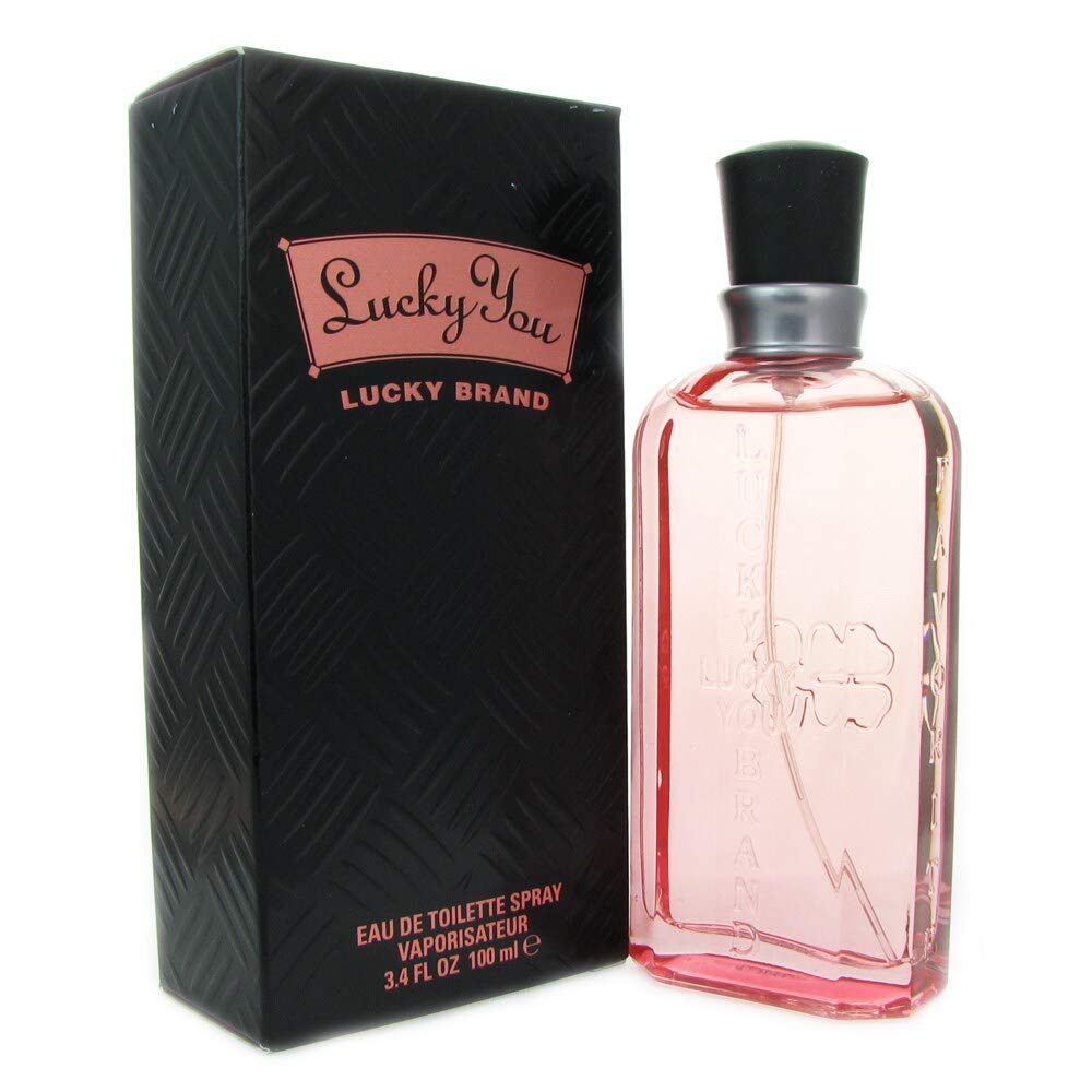 Lucky Kolinsky Liz Claiborne Lucky You floral EDT cap close-up for spring events