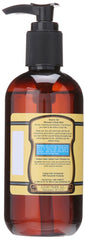 Lucky Tiger peppermint shampoo label shows natural ingredients for daily cleansing.
