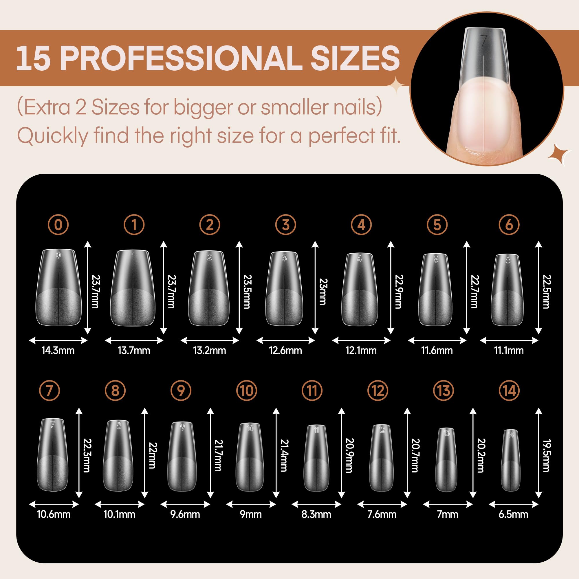 Luckyfairy nail tips DIY kit for at-home nail art.