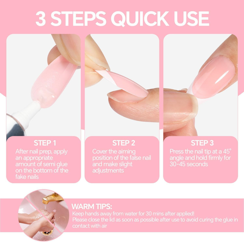Luckyfairy enables salon-quality DIY manicure at home without a lamp.