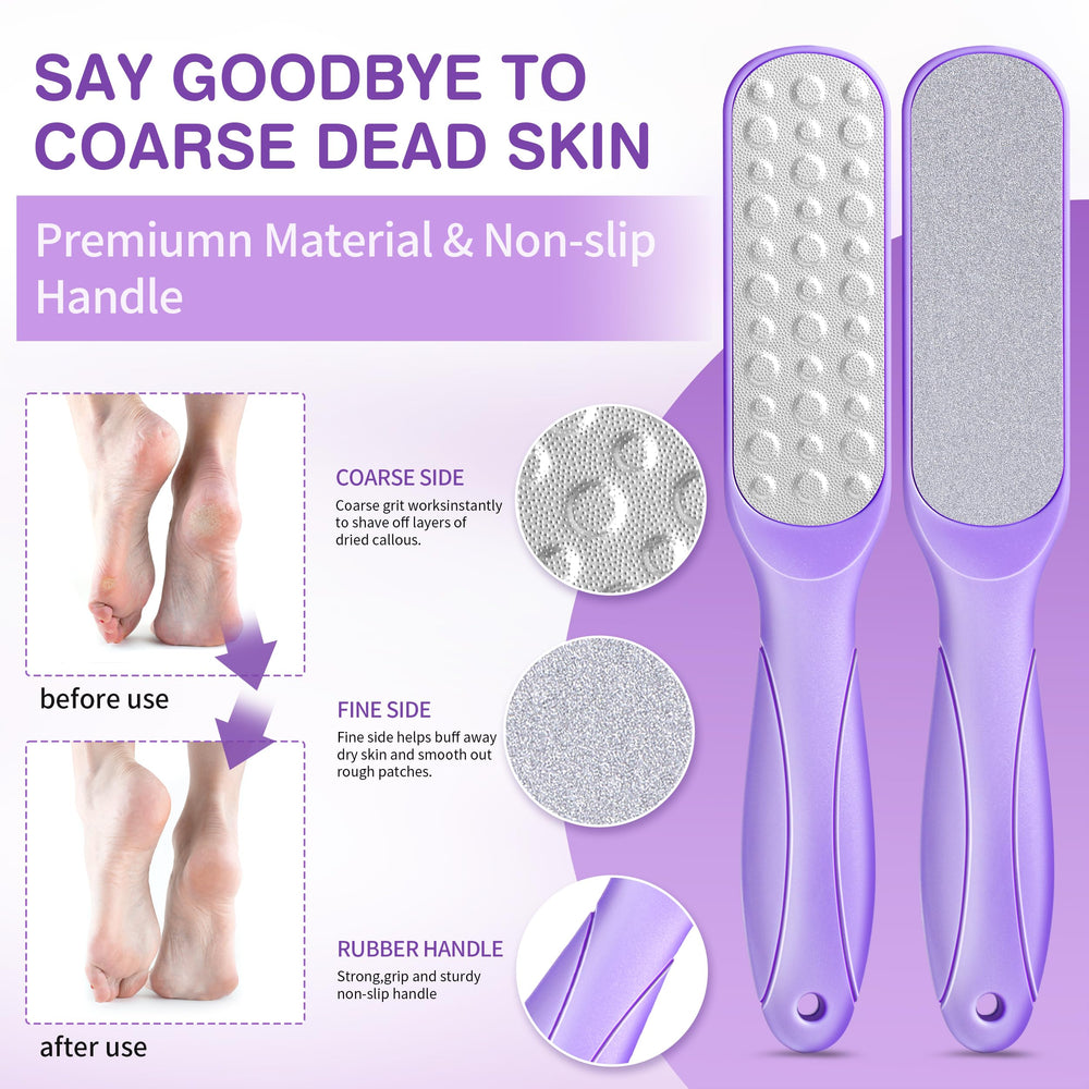 Lucotiya foot file provides fast callus reduction and soft skin