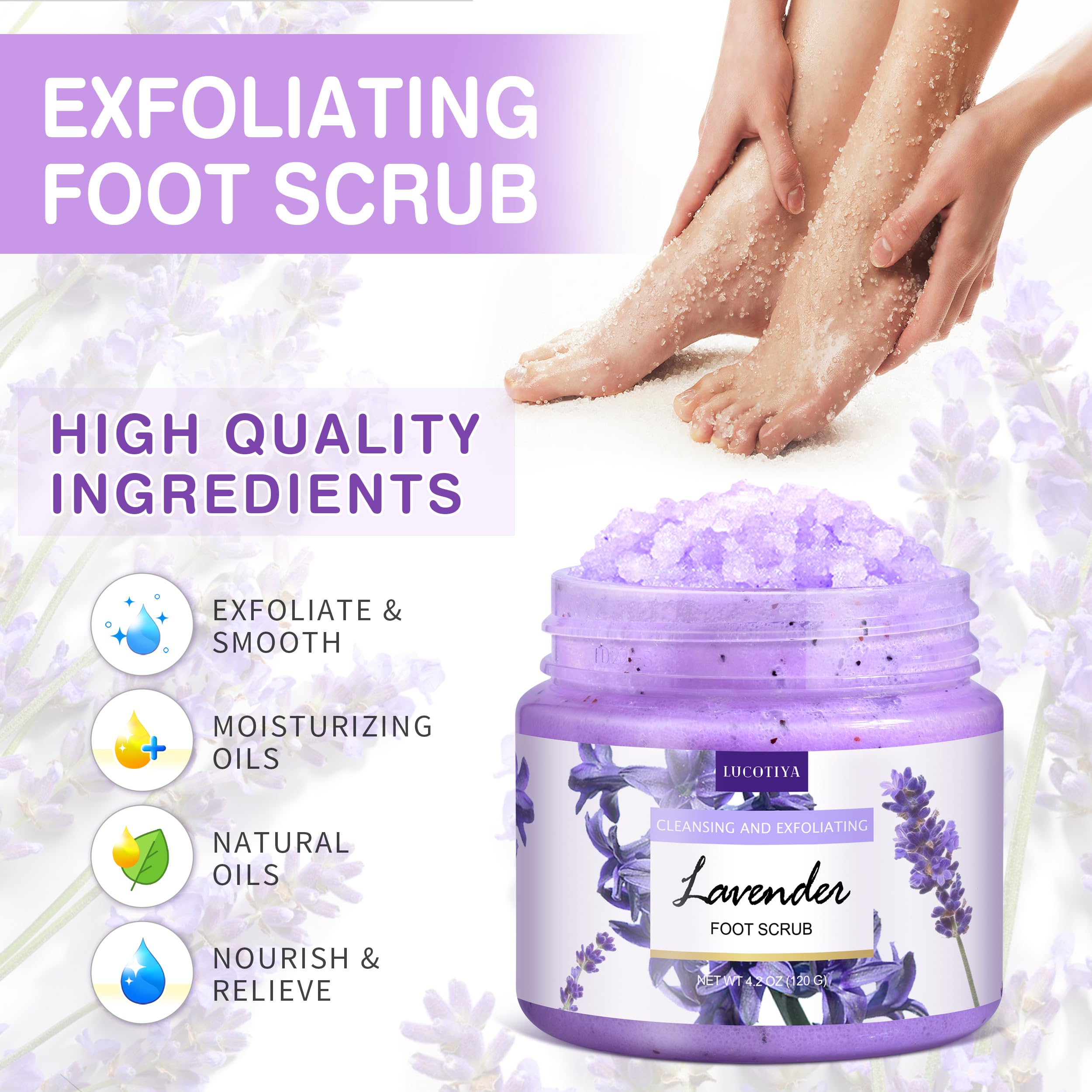 Lucotiya two-sided callus remover smooths rough areas on tired feet