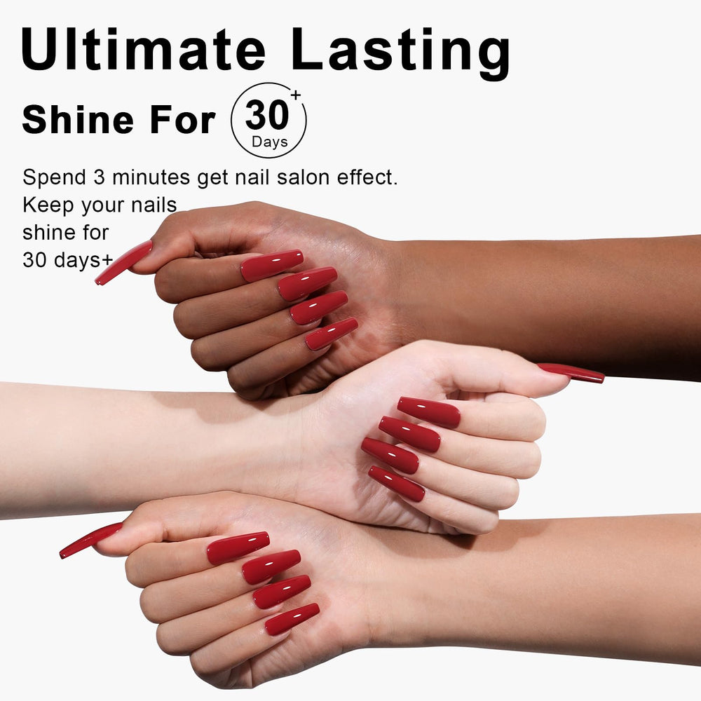 L'UGX Smooth, high-pigment application for flawless salon-like results.