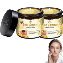 Luhaka Bee Venom Skin Cream bottle showing rich moisture for blemish-prone skin.