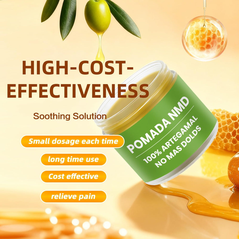 LUIMOLL NMD arnica and olive oil ingredients show herbal blend.