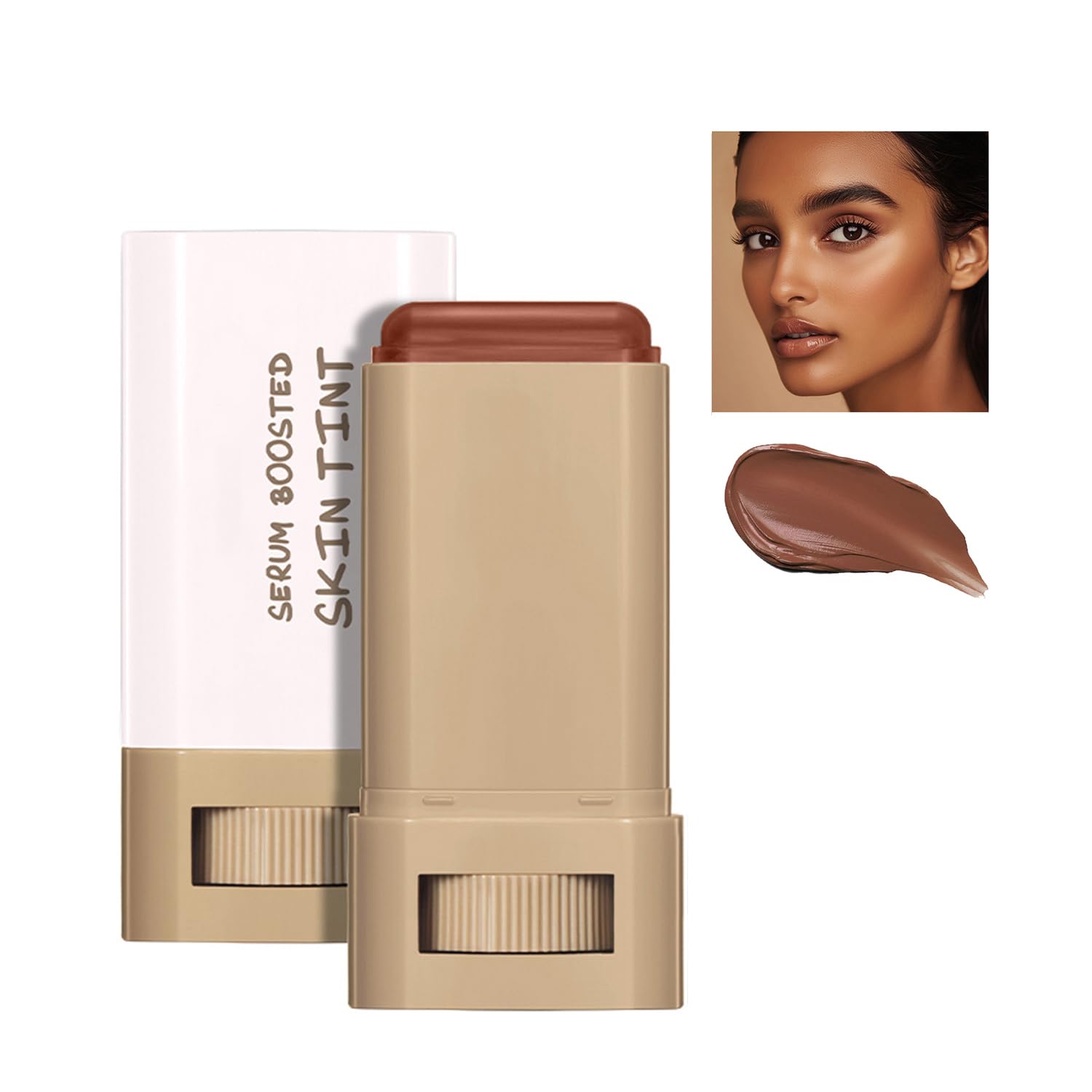 Lulesi Beauty Balm Serum packaging highlights a sleek twist-up design for on-the-go hydration.