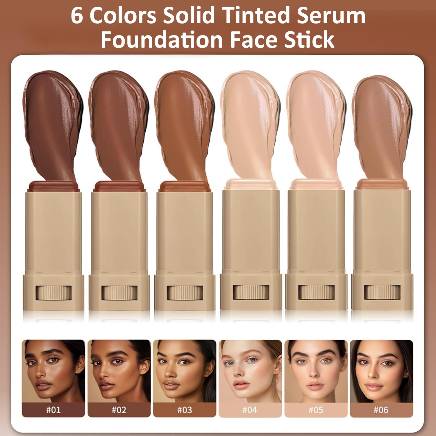 Lulesi Beauty Balm Serum swatch on skin demonstrates buildable coverage and a natural glow.