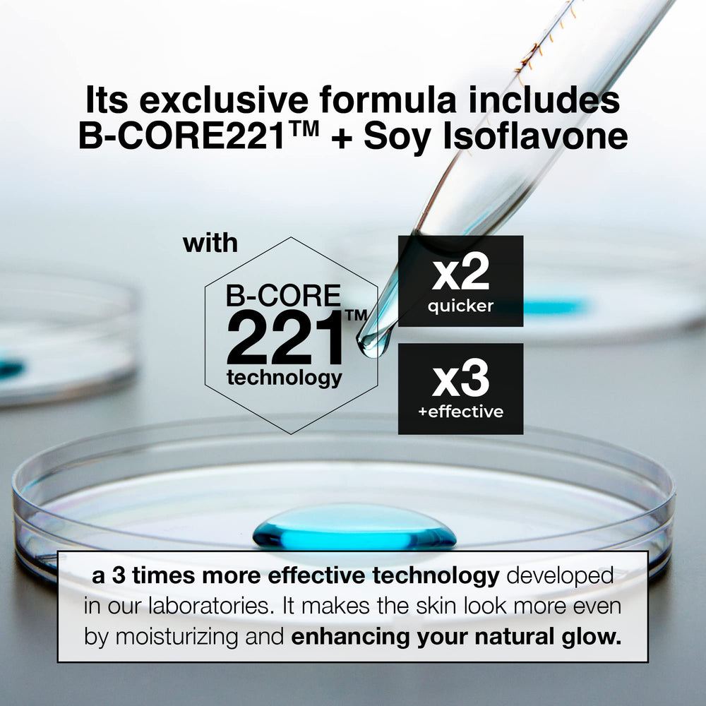 LULLAGE bio10 forte lightweight hydration-boost formula feels refreshing on the skin.