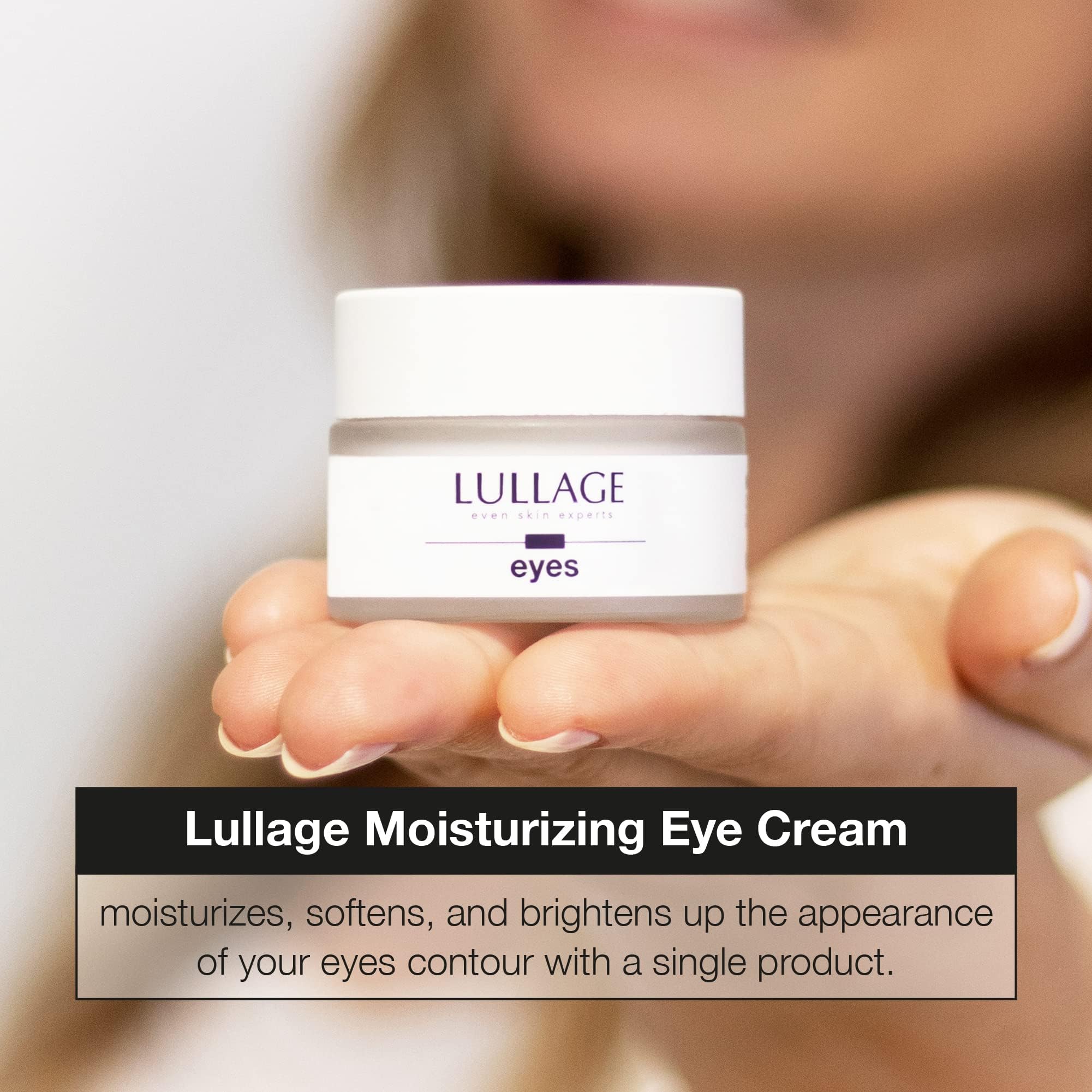LULLAGE Eye Cream targets puffiness to help you look more awake.