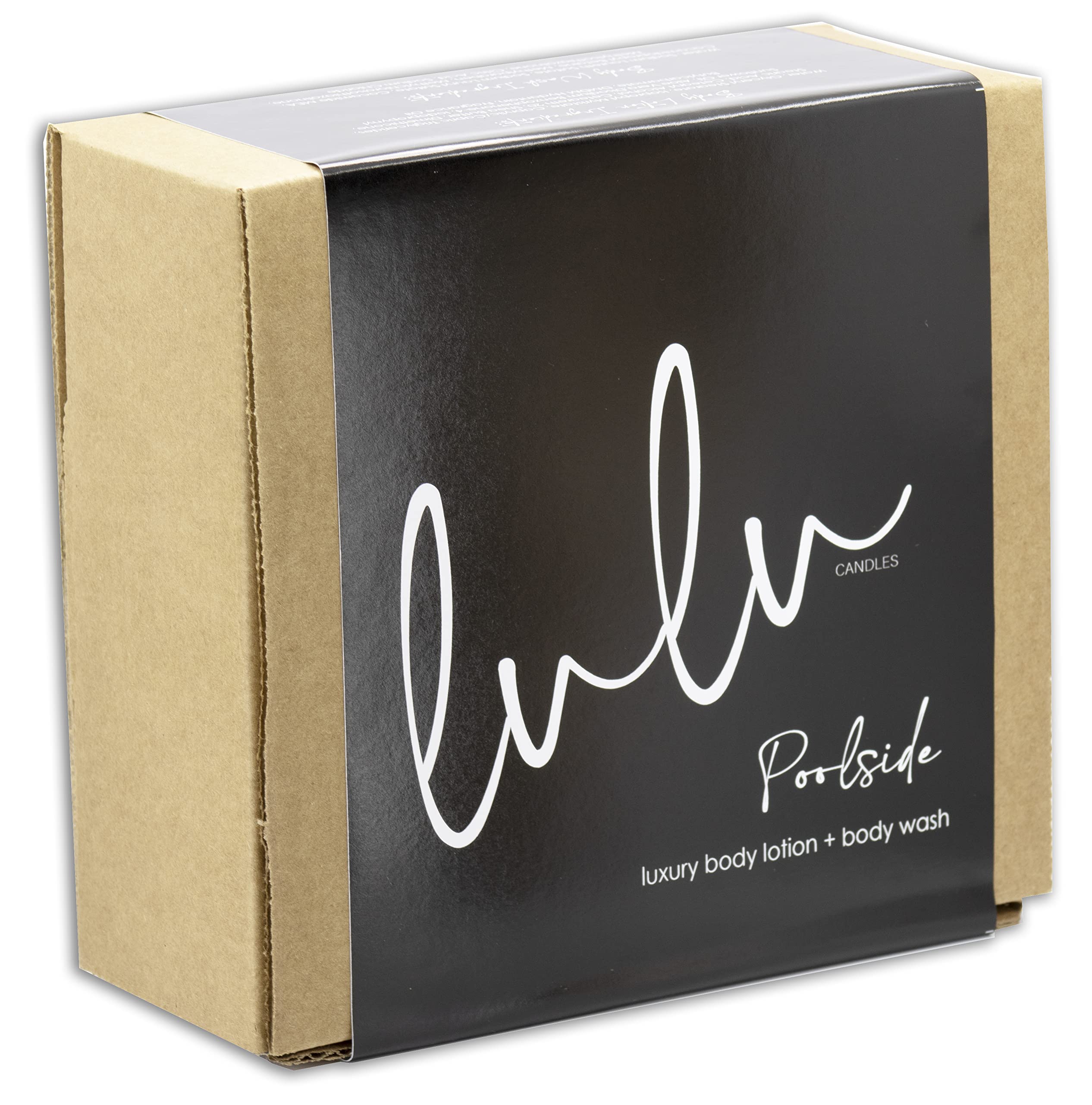 Lulu Candles Sexy Gal sandalwood rose body lotion, fast-absorbing hydration for soft skin.