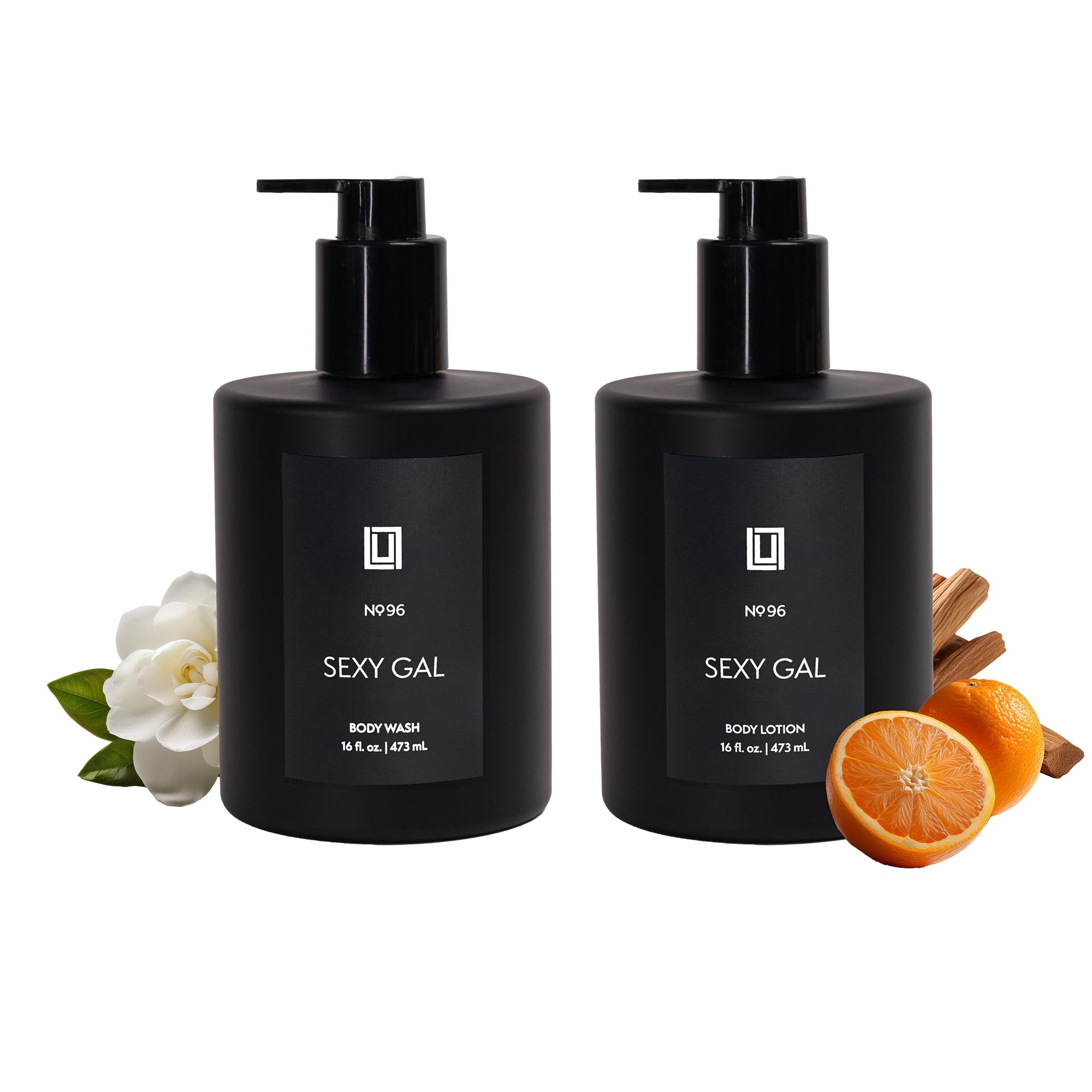 Lulu Candles Sexy Gal sandalwood rose body wash offers refreshing cleanse with minerals.