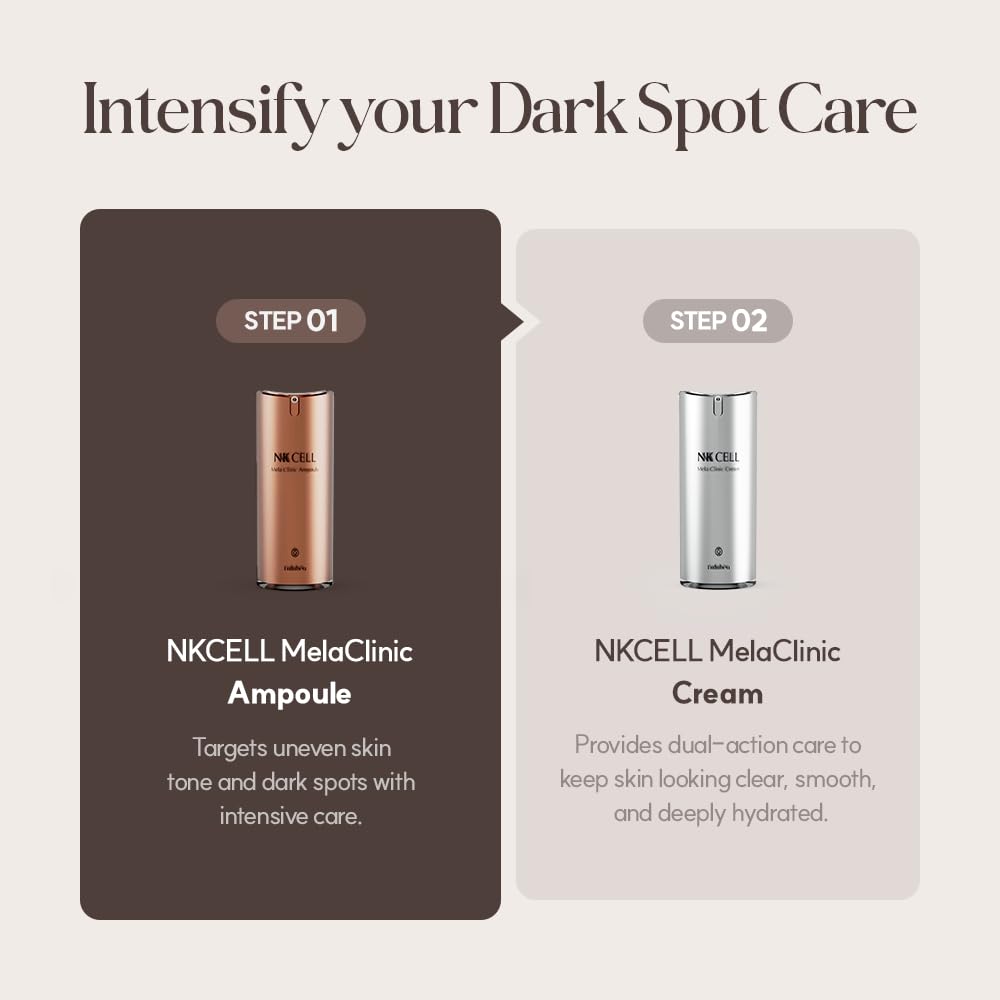 Lulubeu MELA CLINIC Ampoule applying on skin showing potential for even tone improvement