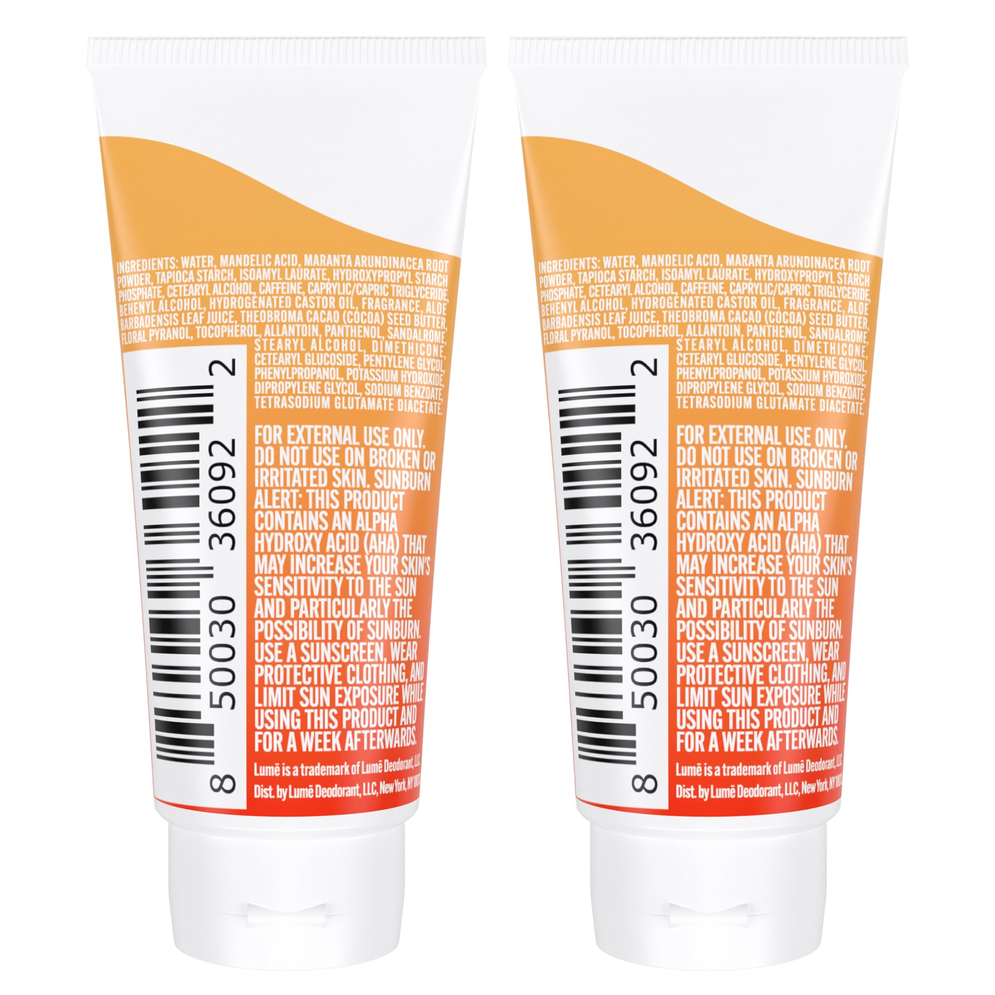 Lume all-over-body-use illustration shows multiple application areas.
