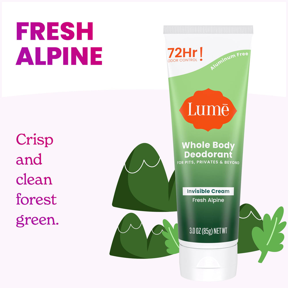 Pea-sized amount applied to the hand to illustrate simple use.