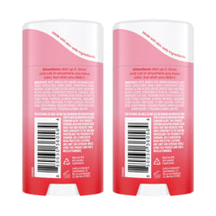 Lume Deodorant Cream Stick underarms application shows quick, mess-free odor control.