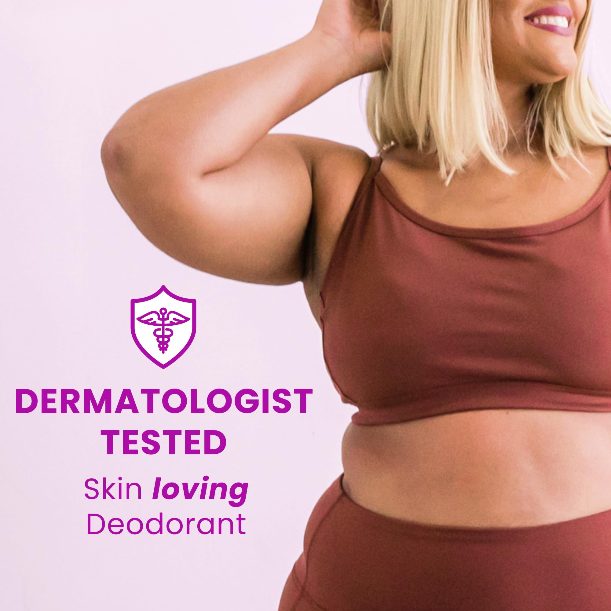 Product display of Lume Deodorant Plus Sweat Control ready for purchase