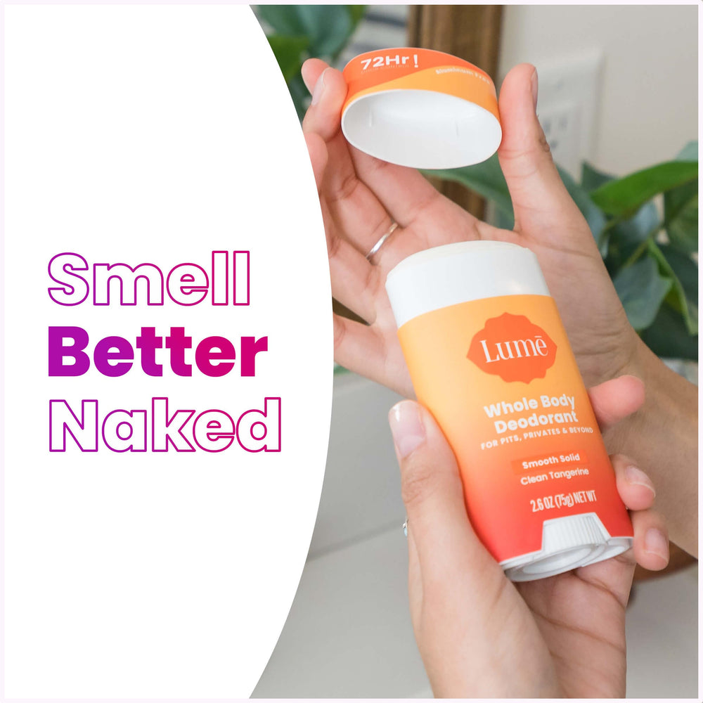 Lume easy-glide application for smooth, mess-free use