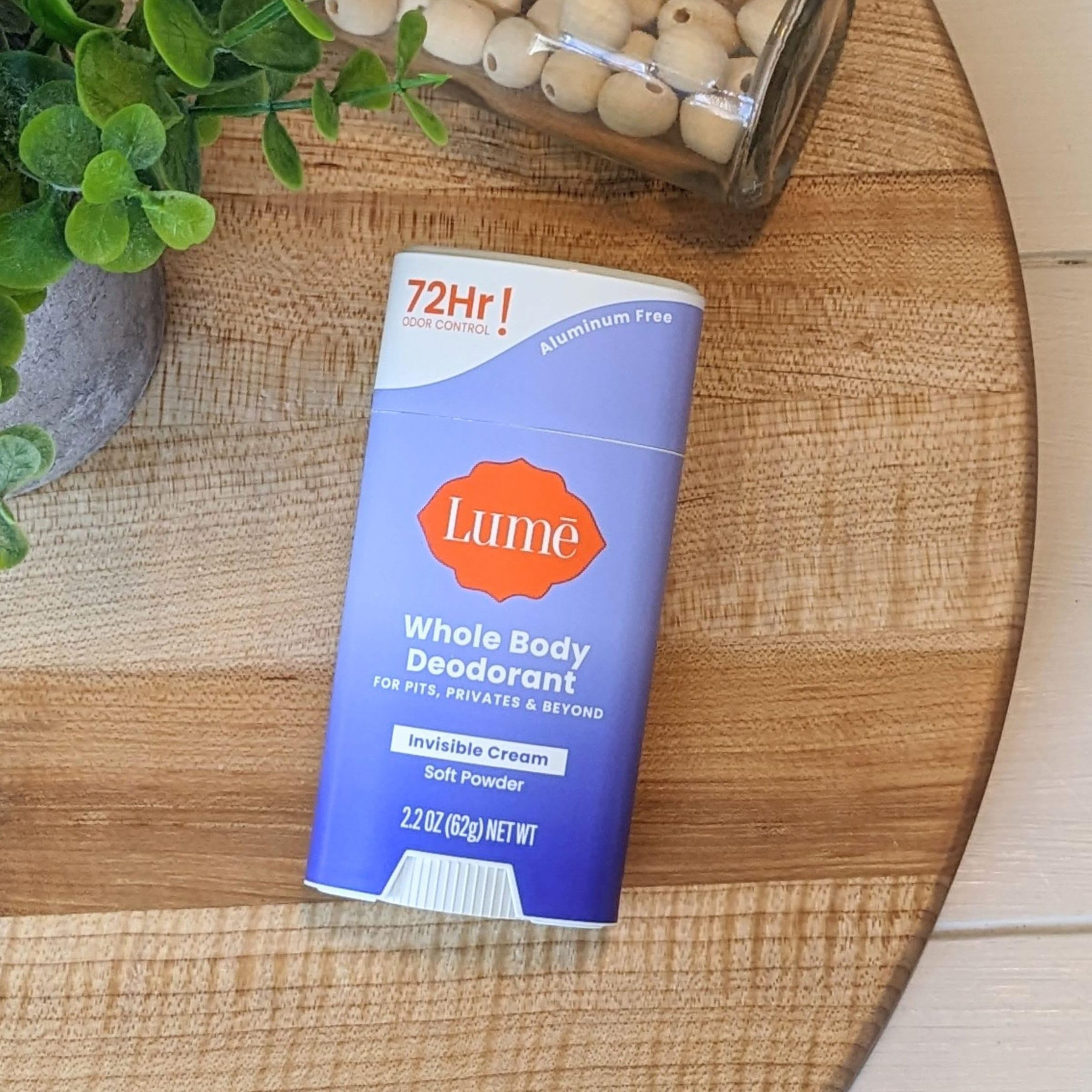 Lume odor control suited for everyday use on multiple areas.