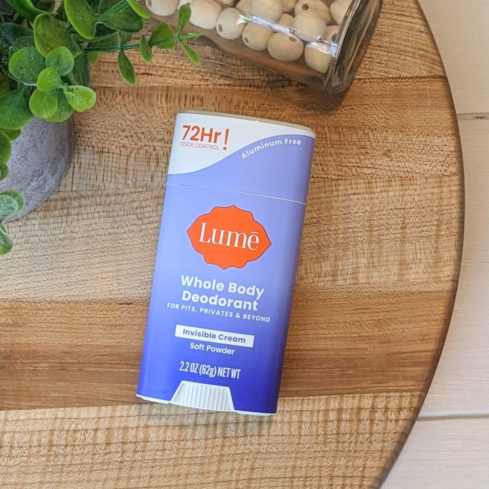 Lume odor control suited for everyday use on multiple areas.
